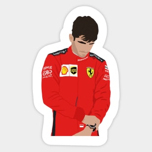 Charles Leclerc for Ferrari 2021 Sticker